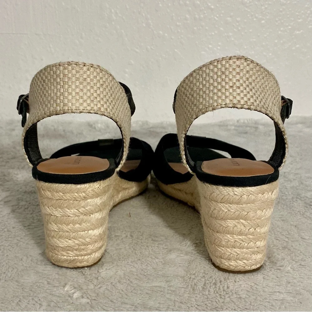 Lucky Brand Macrimay Espadrille Wedge Sandals Women’s Size 7M